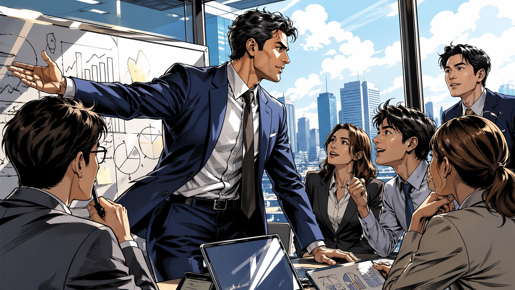 問題解決をチームを巻きこみながら進めるリーダー